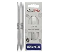Nova Metal: Knitting Pins: Double-Ended: Set of Five: 15cm x 2.75mm