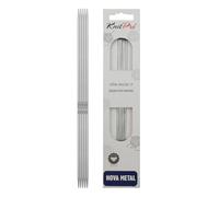 KnitPro Nova Doppelspitznadeln - Doppelstricknadeln 20 cm x 2,25 mm, 5er-Pack