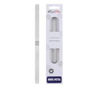 KnitPro Nova Doppelspitznadeln - Doppelstricknadeln 20 cm x 2 mm, 5er-Pack