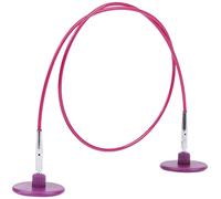 KnitPro Lila Seile 35cm (Für eine Rundstricknadel mit 60cm Länge)