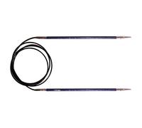 KnitPro Royale Swivel Rundstricknadel, 120 cm Länge x 3.00 mm Stärken, Violett