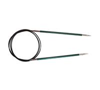 KnitPro Royale Swivel Rundstricknadel, 120 cm Länge x 3.50 mm Stärken, Grün
