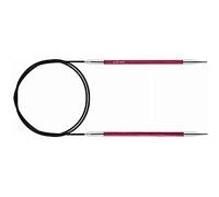 KnitPro Royale Swivel Rundstricknadel, 120 cm Länge x 4.00 mm Stärken, Rosa