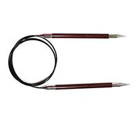 KnitPro Royale Swivel Rundstricknadel, 150 cm Länge x 7.00 mm Stärken, Braun