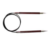 KnitPro Royale Swivel Rundstricknadel, 40 cm Länge x 7.00 mm Stärken, Braun