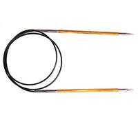 KnitPro Royale Swivel Rundstricknadel, 80 cm Länge x 3.75 mm Stärken, Gelb