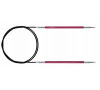 KnitPro Royale Swivel Rundstricknadel, 80 cm Länge x 4.00 mm Stärken, Rosa