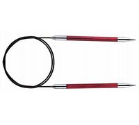 KnitPro Royale Swivel Rundstricknadel, 80 cm Länge x 6.00 mm Stärken, Rosa