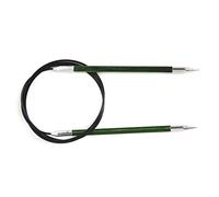 KnitPro Royale Zirkular Feste Stricknadeln, Birchwood/Messing, Mehrfarbig, 150 cm x 5,50 mm