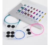 KnitPro SmartStix Deluxe auswechselbare Rundstricknadel Set 3,50 - 8,00 mmDefault Title