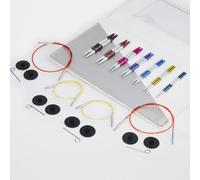 KnitPro SmartStix kurze Deluxe auswechselbare Rundstricknadel Set 3,00 - 6,00 mmDefault Title