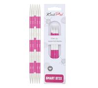 KnitPro K42008 Stricknadeln, Sortiert, 14cm x 3.75mm, 5 Stück