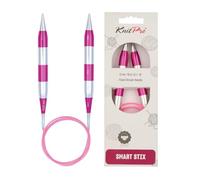 KnitPro Rundstricknadeln Smartstix K42119 – 100 cm x 12 mm – Sortiert