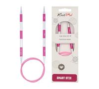 KnitPro Rundstricknadeln Smartstix K42113 – 100 cm x 6 mm – Sortiert