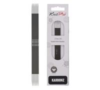 KnitPro Stärke Neuheit Hi-Tech aus Karbonfasern K41109 schwarz 21x5x0.5 cm