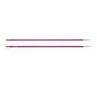 KnitPro Stricknadeln Royale Single Ended, Birchwood/Messing, Mehrfarbig, 30 cm x 4,00 mm
