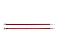 KnitPro Stricknadeln Royale Single Ended, Birchwood/Messing, Mehrfarbig, 30 cm x 5,00 mm