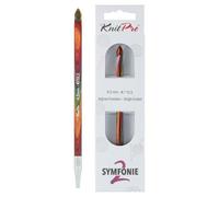KnitPro Symfonie 2 afghanische/tunesische Häkelnadel, 6,5 mm