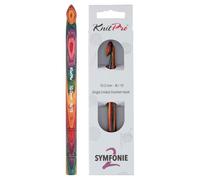 KnitPro Symfonie 2 einseitige Häkelnadel, 10 mm