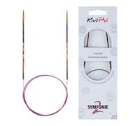 KnitPro Symfonie 2 feste Rundstricknadeln, 80 cm, 2 mm