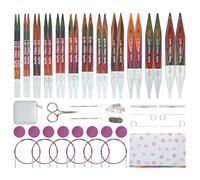 KnitPro Symfonie 2 Grande austauschbares Nadel-Set, 13 cm, 12 Größen (3 mm bis 12 mm)