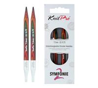 KnitPro Symfonie 2 normale austauschbare Nadeln, 13 cm, 7 mm