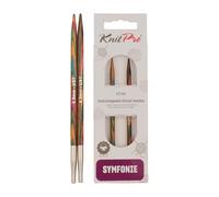 KnitPro Symfonie - wechselbare Nadelspitzen aus Holz kurz 4,50mm
