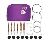 KnitPro Symfonie Deluxe Austauschbare Nadelspitzen Set 4" (10cm) | 6 Größen (3mm bis 6mm)