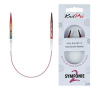 KnitPro Symfonie feste Rundstricknadeln, 25 cm, 4 mm, 2 Stück