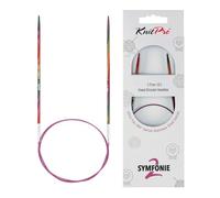 KnitPro Symfonie feste Rundstricknadeln, 80 cm, 2,75 mm, 2 Stück