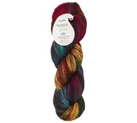 KnitPro Symfonie Fingering Weight Handgefärbtes Buntgarn | Extrafeine Merinowolle & Polyamid-Mischung zum Stricken & Häkeln, Oeko-TEX Zertifiziert 400m, 100g | Terra Harvest Vine