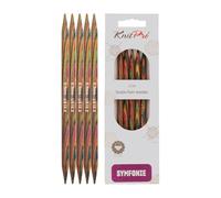 KnitPro Nadelspiel Symfonie Wood : 6,50mm 20cm Durchmesser: 6,50mm Länge cm: 20cm