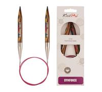 KnitPro Symfonie - Rundstricknadel mit Holztip, Holz, Mehrfarbig, 27 x 1.6 x 12.5 cm