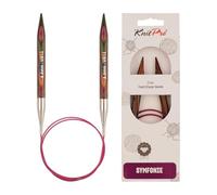 KnitPro Symfonie Rundstricknadeln 24" (60cm) | 9mm