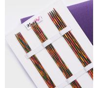 KnitPro Nadelspiel Set Symfonie Holz in verschiedenen Längen 15cm