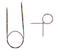 KnitPro Symfonie Wood Rundstricknadel 4,5mm 40 cm & Symfonie Wood Rundstricknadel 4,5mm 80 cm