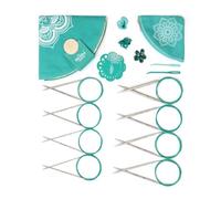 KnitPro Mindful Fixed Circ. Lace Nadelspiel Serene 100cm - 1Stk