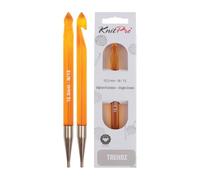 Knit PRO 10,00 mm Acryl Trendz afghanisch/tunesisch Single Ended Häkelnadel, Orange