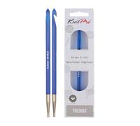 KnitPro Trendz: Crochet Hook: Interchangeable: Afghan/Tunisian: 6.50mm, Sortiert, 6.5mm