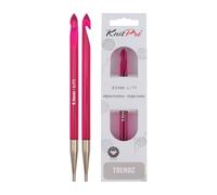 KnitPro Auswechselbare Häkelnadel Trendz Acryl 8,00 mm Lila – Afghanisch/Tunesisch