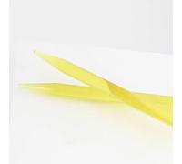 KnitPro TRENDZ austauschbare Rundstricknadeln in verschiedenen Nadelstärken und Längengelb / 6,00 mm 130 mm