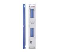 KNITPRO Trendz: Double-Ended Traditional Tunisian Hook: 7.00mm, Kunststoff, Blau, 7mm