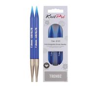 KnitPro Trendz: Knitting Pins: Circular: Interchangeable: 7.00mm, Acryl, Sortiert, 7mm