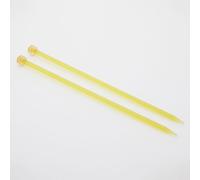KnitPro TRENDZ Jackenstricknadeln in verschiedenen Stärken und Längengelb / 6,00 mm 30 cm