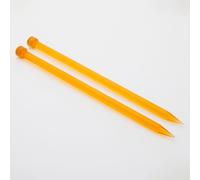 KnitPro TRENDZ Jackenstricknadeln in verschiedenen Stärken und Längenorange / 10,0 mm 30 cm