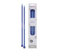 KnitPro Trendz Stricknadeln / Jackenstricknadeln Acryl 25cm 6.50mm / 9.8in US10½ Blau