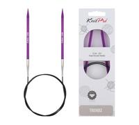 KnitPro Trendz: Knitting Pins: Circular: Fixed: 100cm x 5.00mm, Sortiert, 100cm x 5mm
