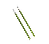 KnitPro K47501 Austauschbare Strickspitzen, Aluminium, Grün, 11.5cm / 3.50mm