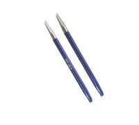 KnitPro K47524 Austauschbare Strickspitzen, Aluminium, Blau, 8.7cm / 4.5mm