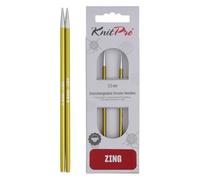 KnitPro – wechselbare Nadelspitzen ZING – kurz, Aluminium, Grün, 3,5 mm (8,7 cm)